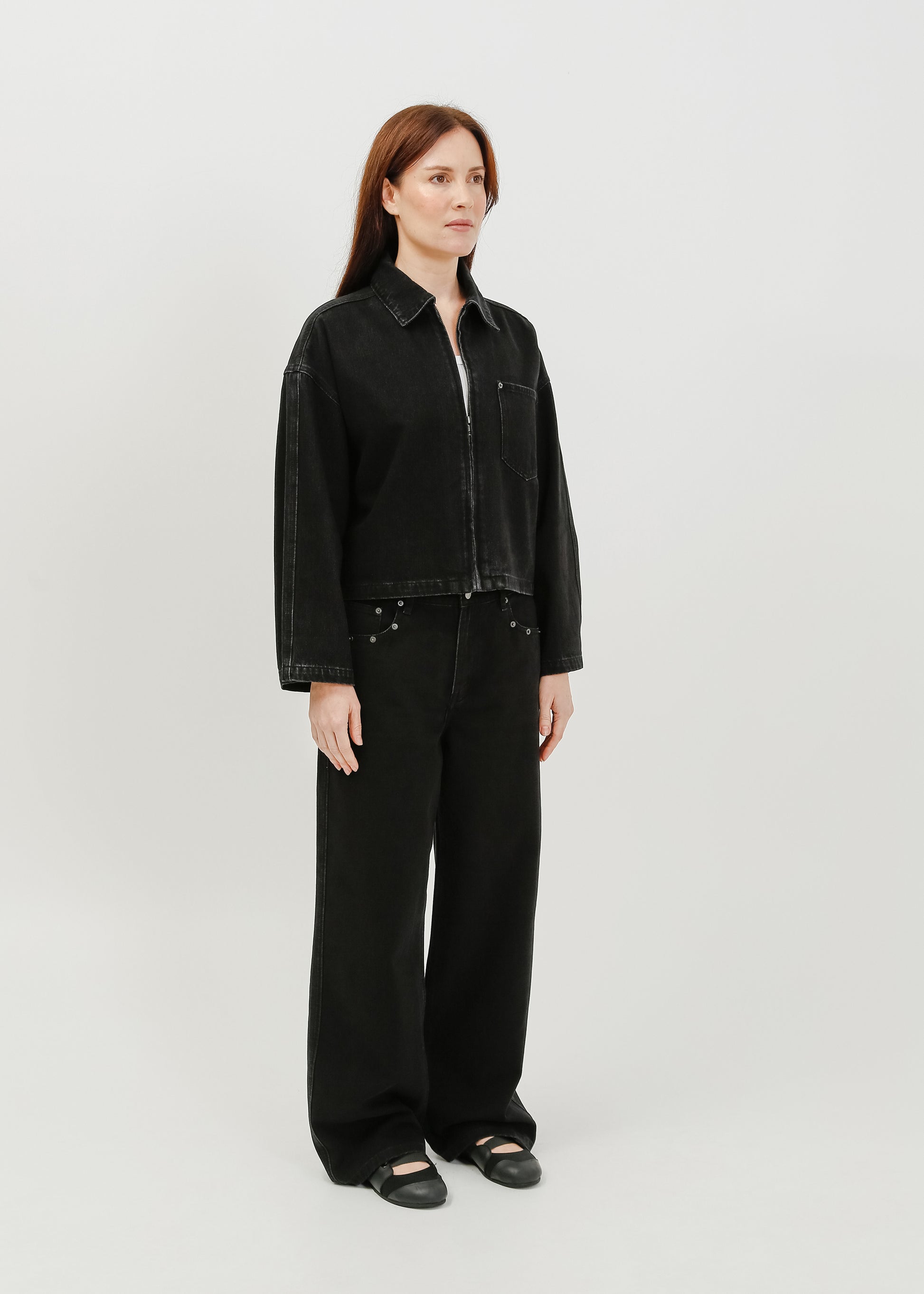 Zoey Denim Jacket / Black - 
Black (image 3)