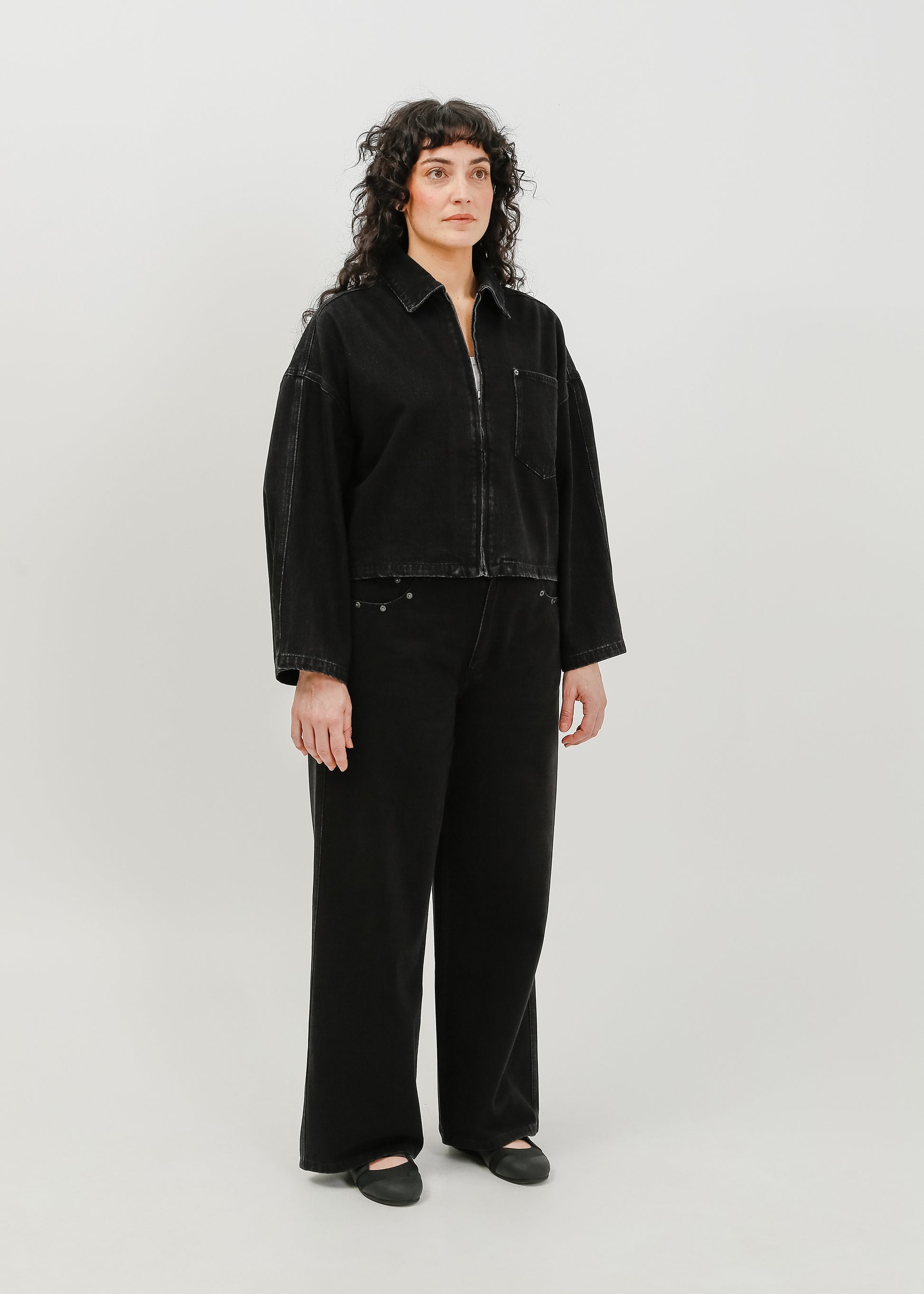 Zoey Denim Jacket / Black - 
Black (image 10)