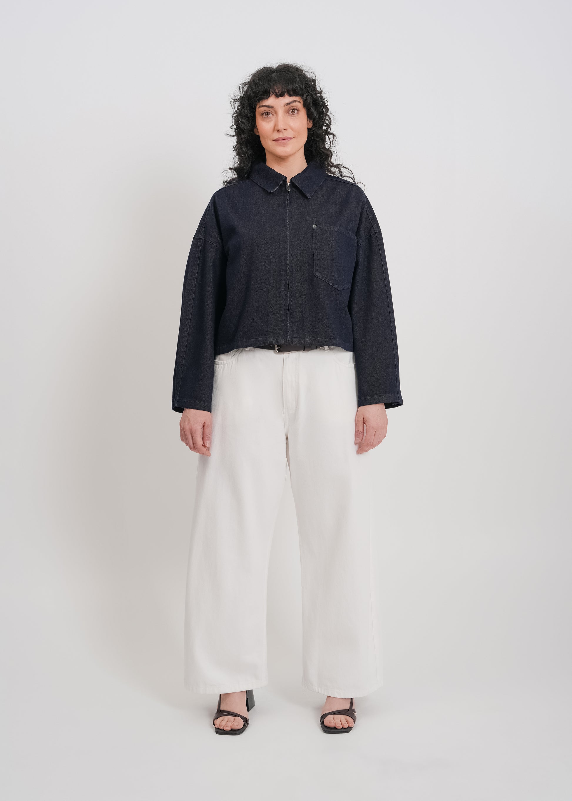 Zoey Denim Jacket / Dark Indigo - 
Dark Indigo (image 7)