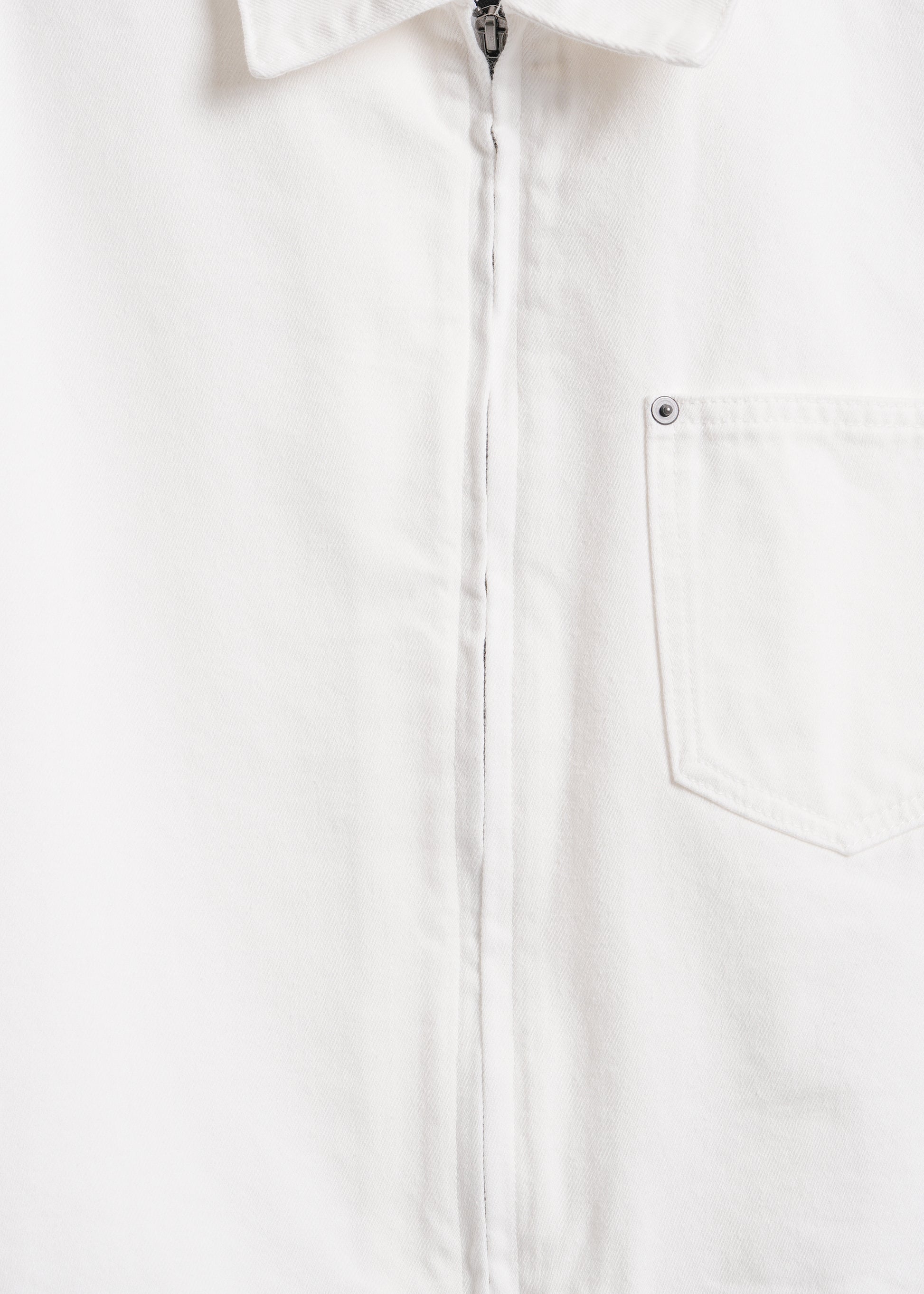 Zoey Denim Jacket / White - 
White (image 11)