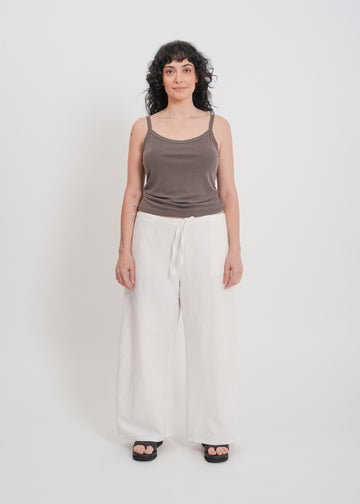 Rocco Pant / White