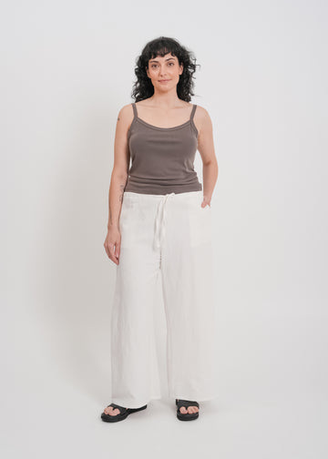 Rocco Pant / White