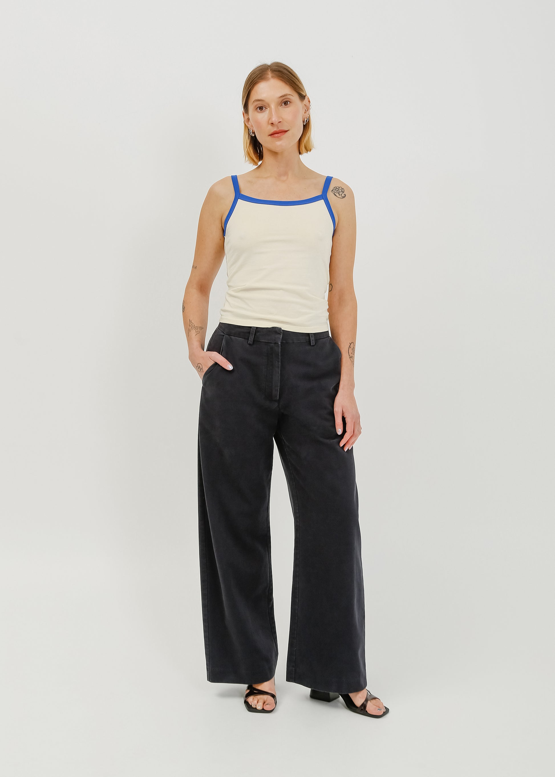 Cauley Trouser / Navy - 
Navy (image 1)