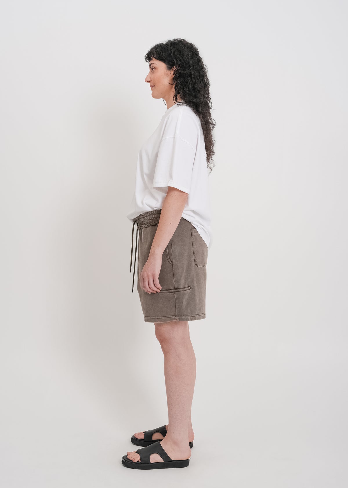 Arwen Short / Washed Khaki - 
Washed Khaki (image 8)