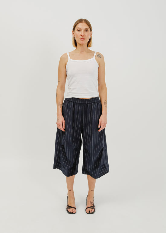 Waylon Short / Navy-White