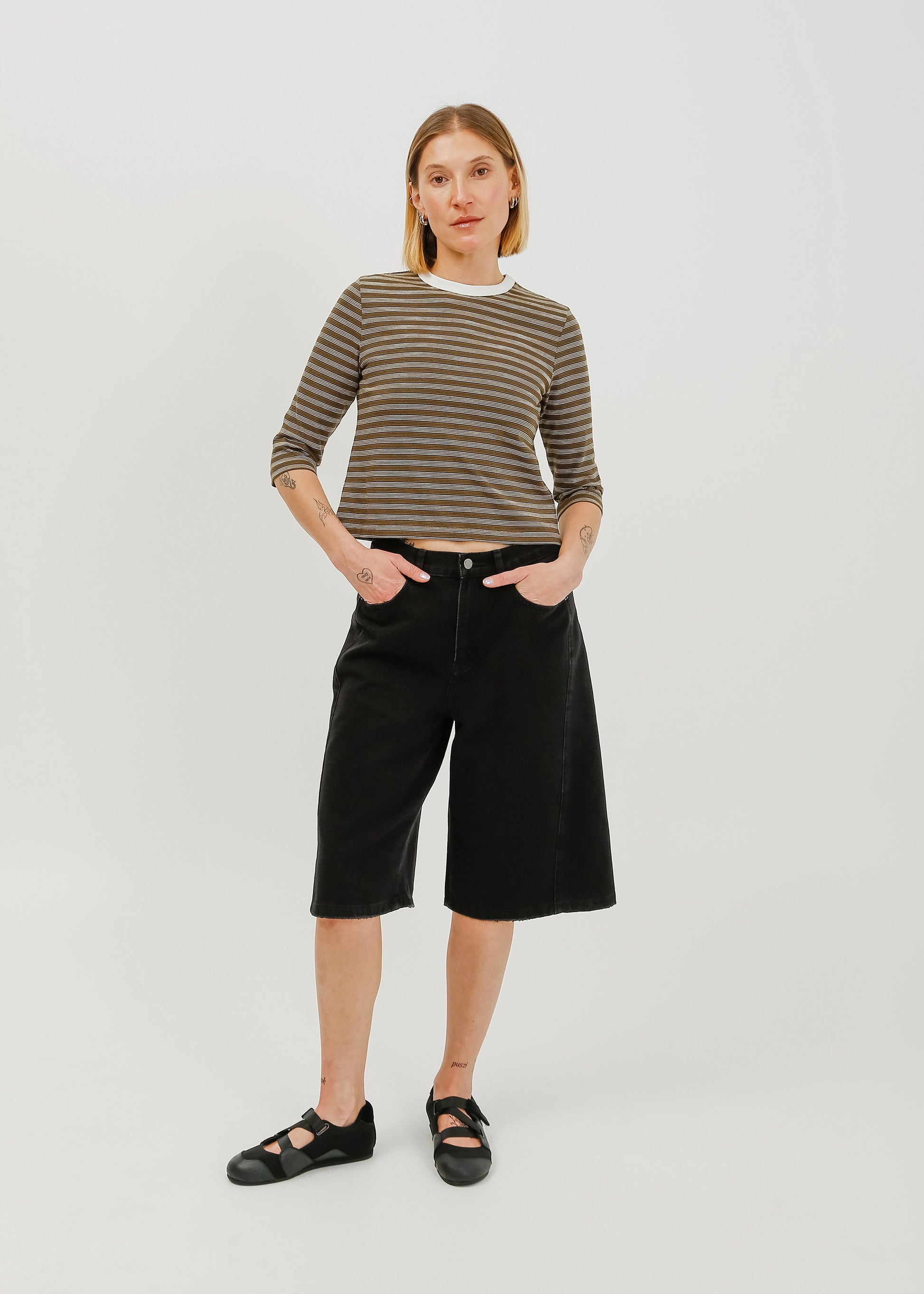 Nadia Denim Short / Black - 
Black (image 5)
