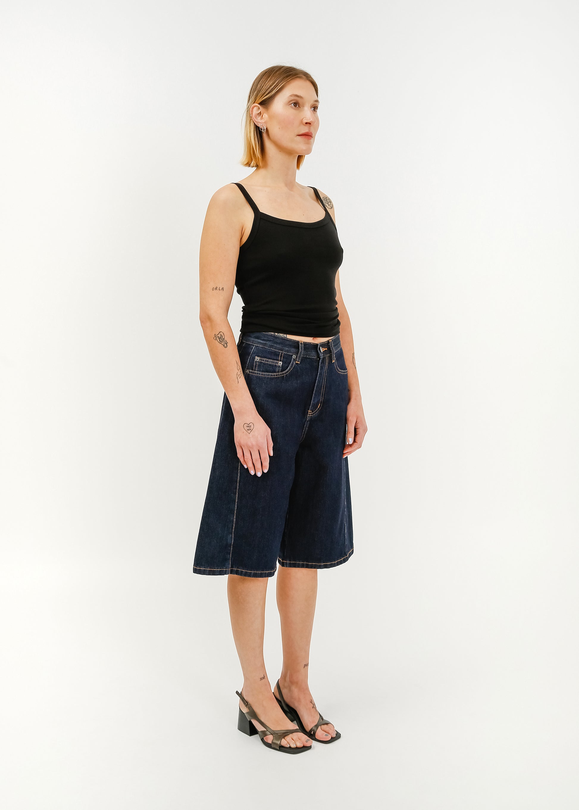 Nadia Denim Short / Indigo - 
Indigo (image 2)