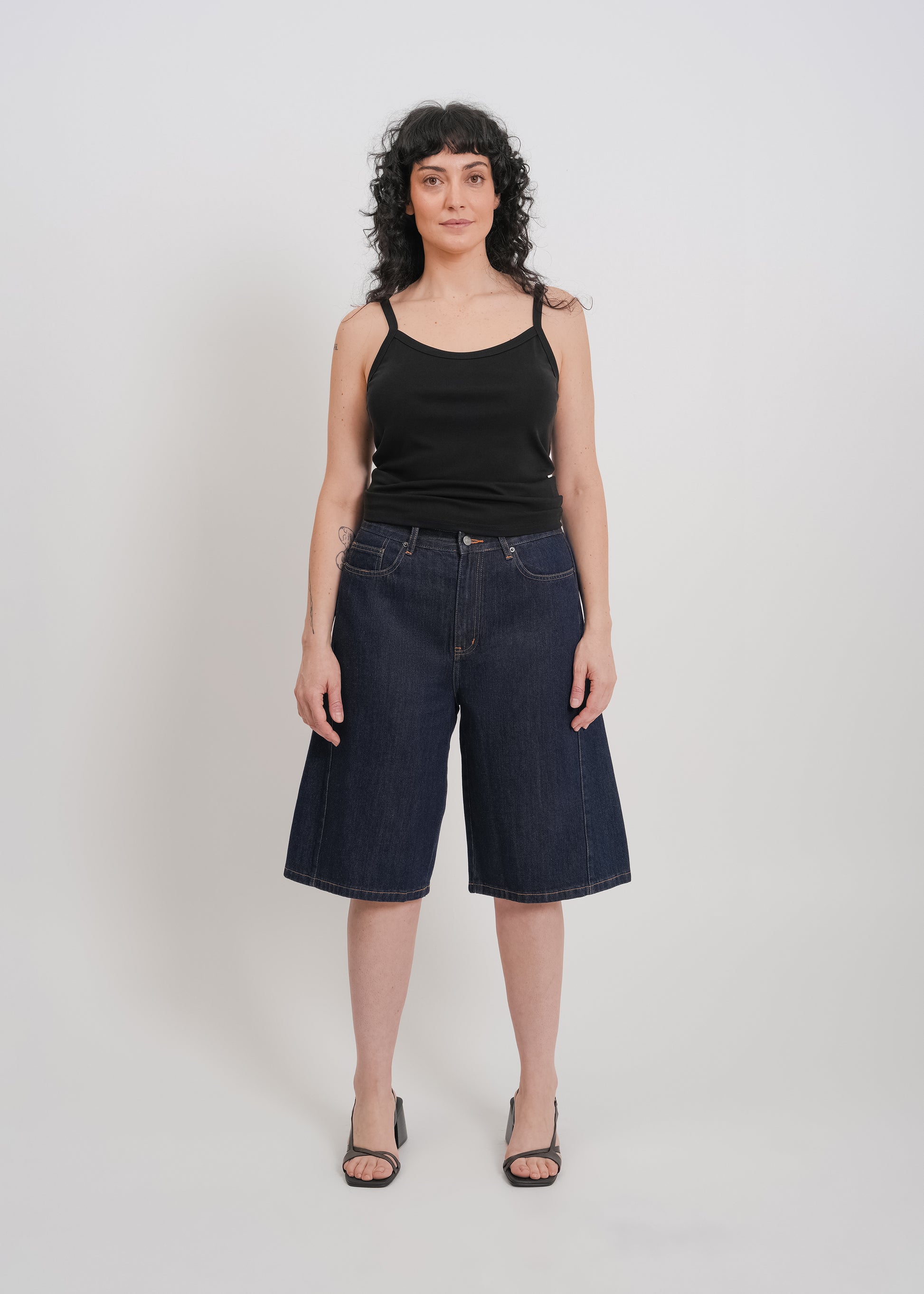 Nadia Denim Short / Indigo - 
Indigo (image 6)