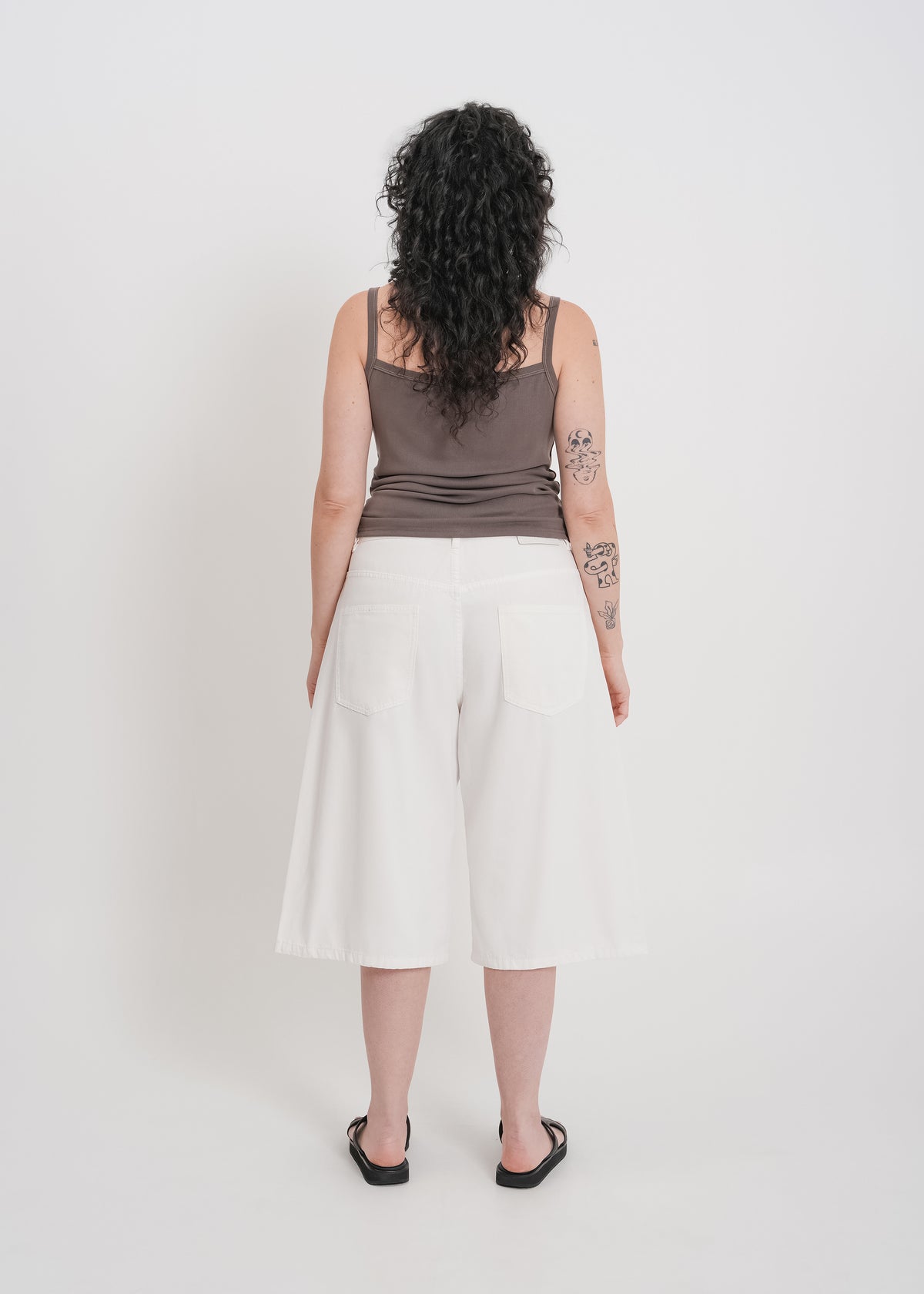 Sullivan Denim Short / White - 
White (image 10)