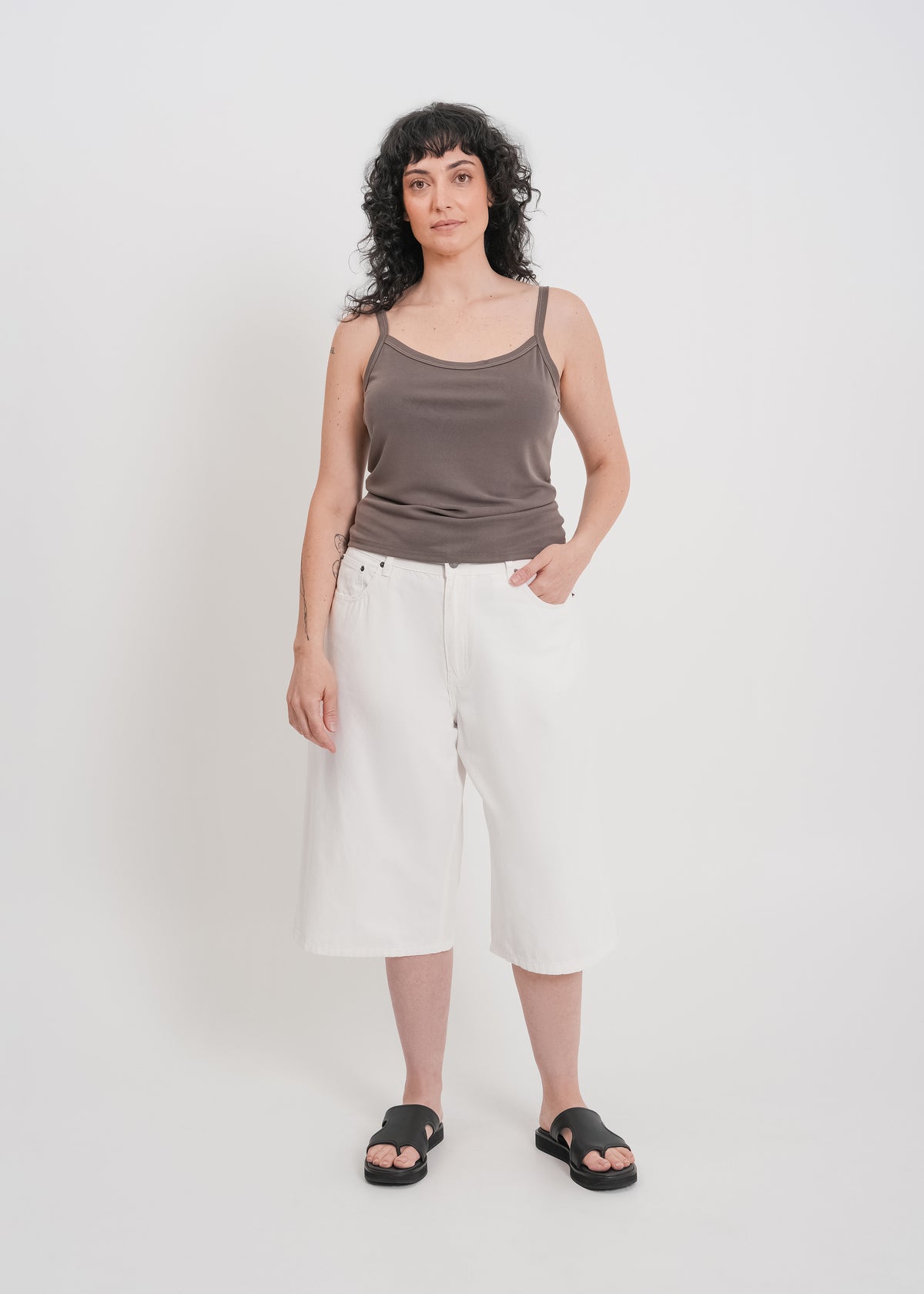 Sullivan Denim Short / White - 
White (image 11)