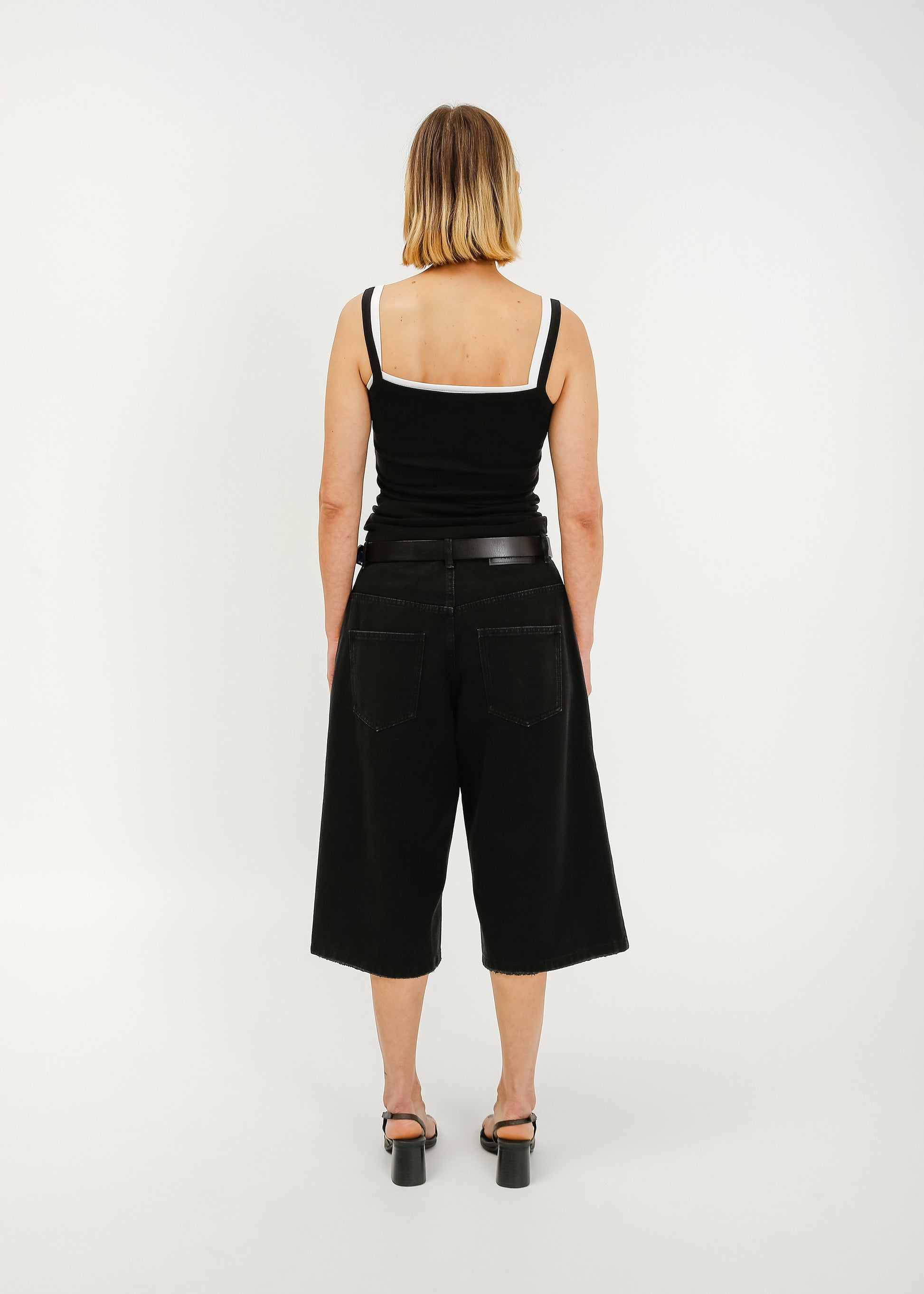 Sullivan Denim Short / Black - 
Black (image 4)