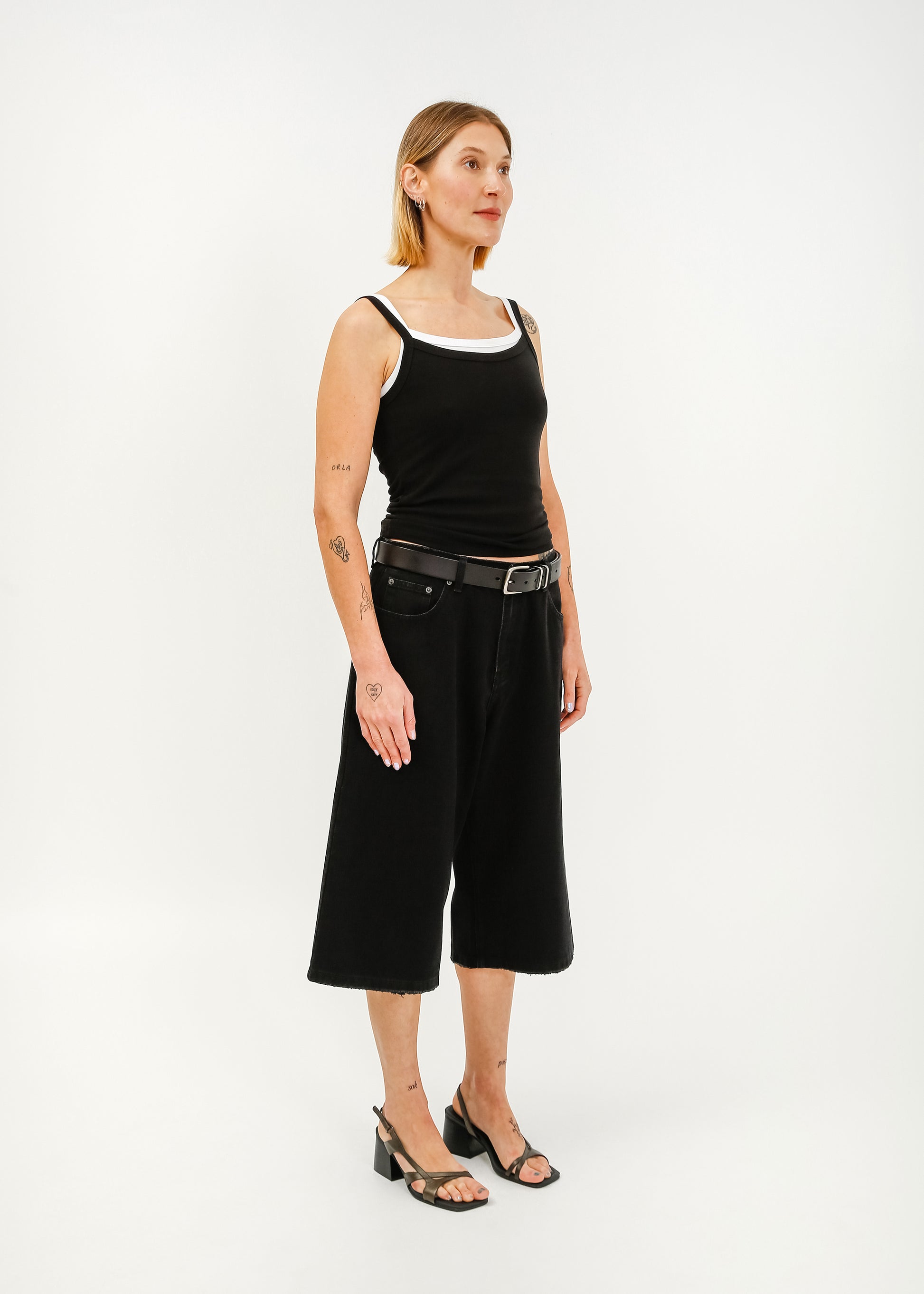 Sullivan Denim Short / Black - 
Black (image 2)