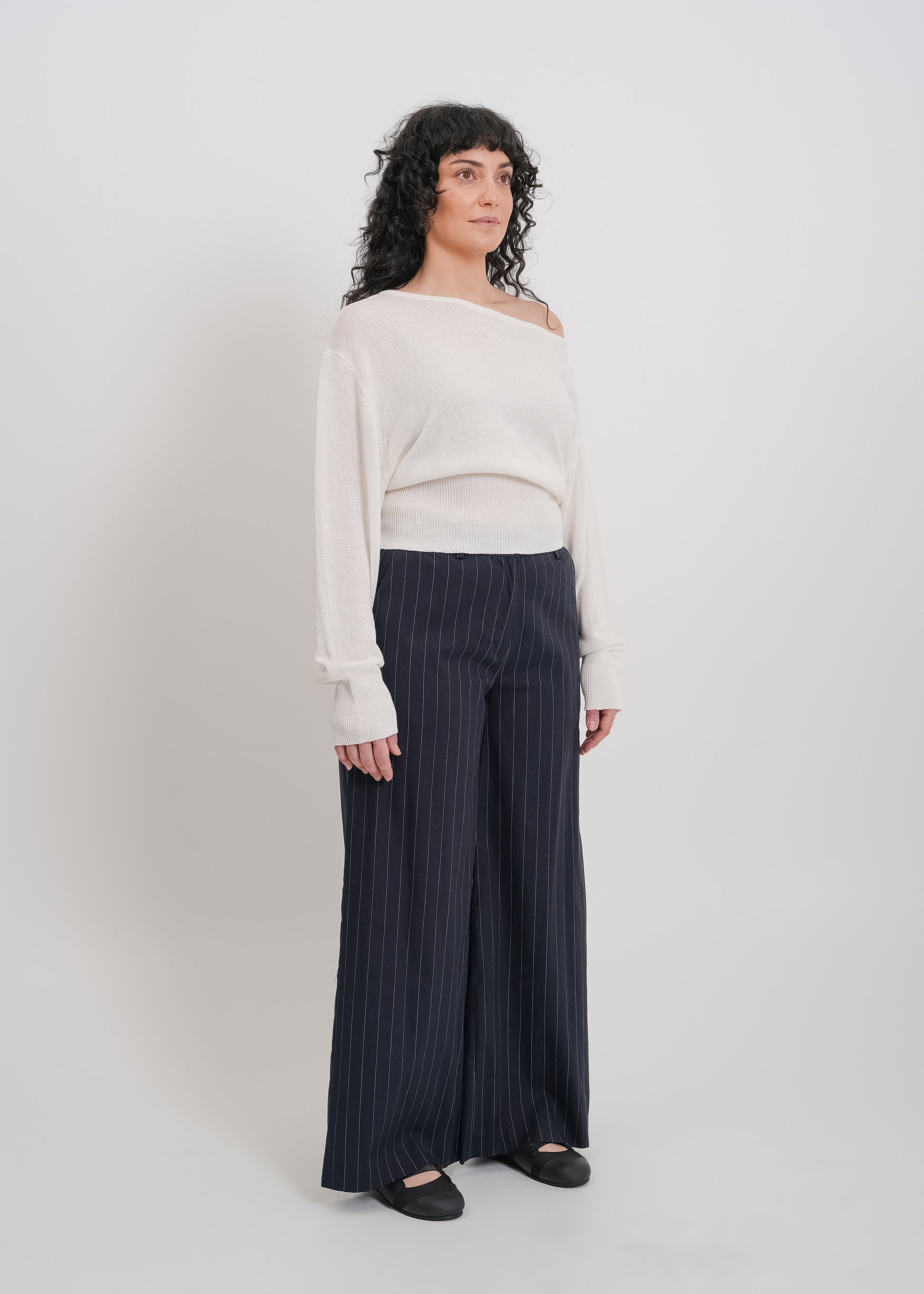 Annie Trouser / Navy-White - 
Navy White (image 7)