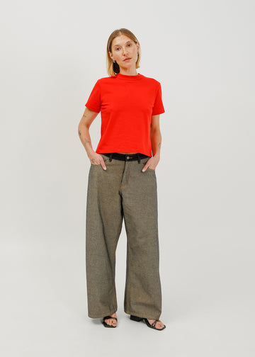 Cosmo Jean / Tan-Dark Indigo