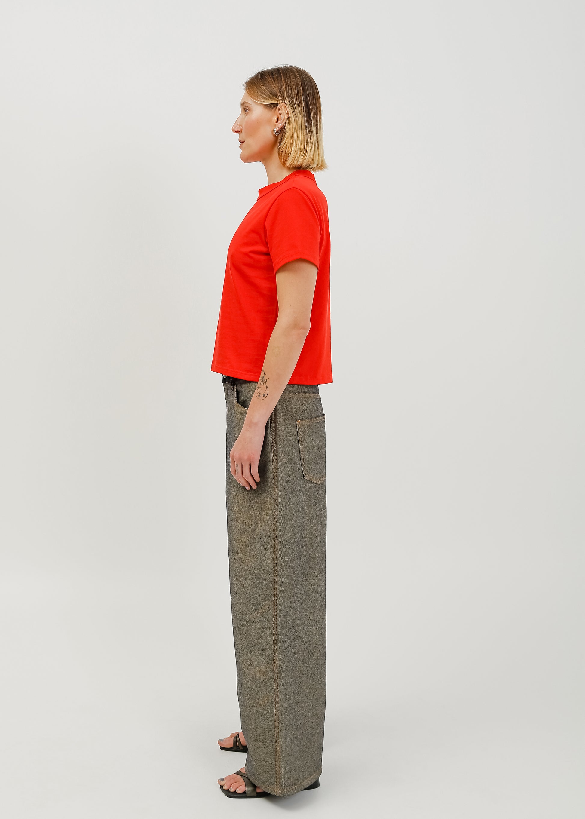 Cosmo Jean / Tan-Dark Indigo - 
Tan Dark Indigo (image 3)
