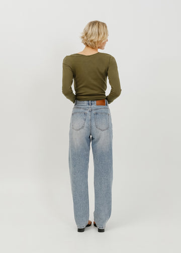 Goldie Jean Long / Light Indigo