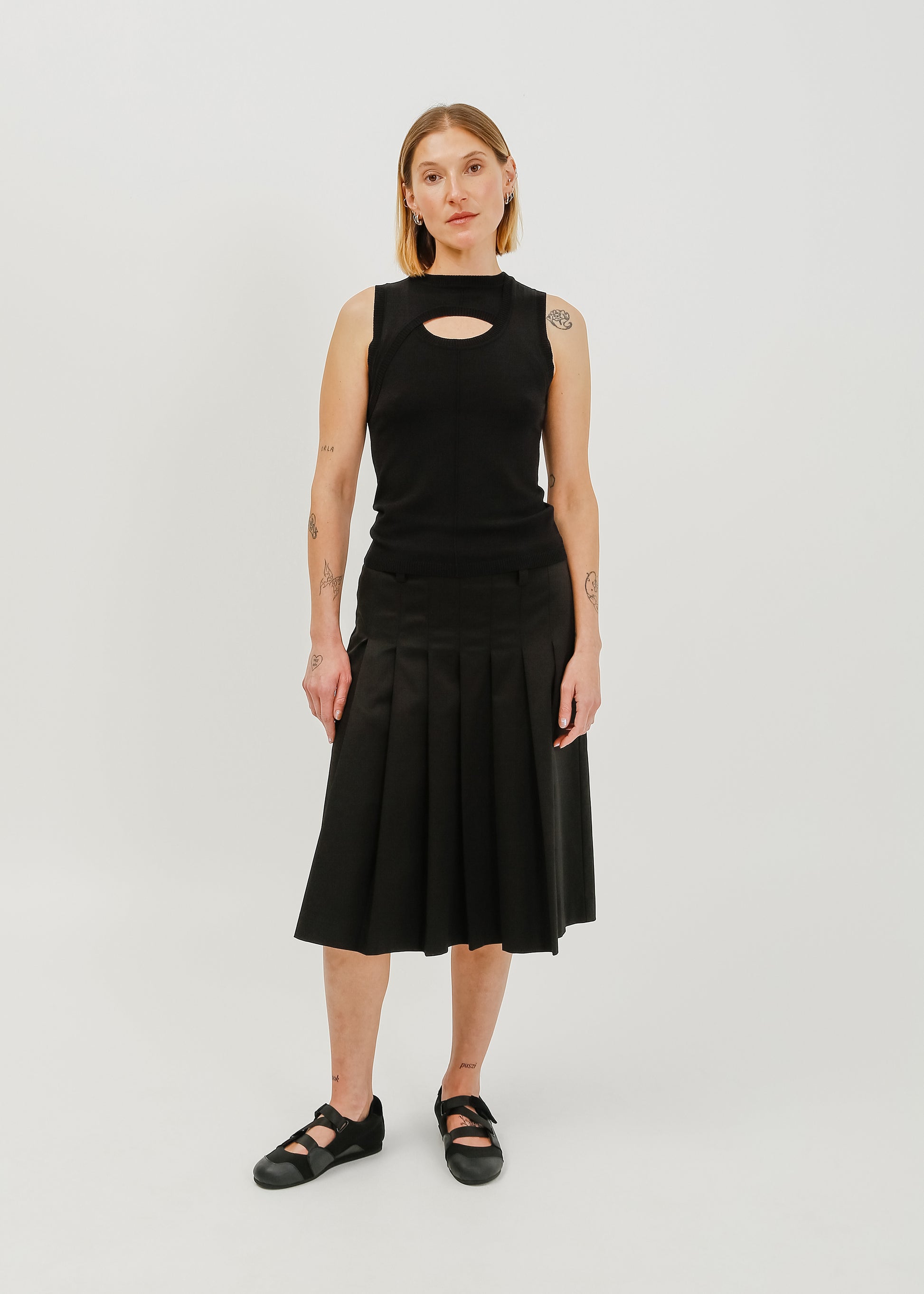 Tashi Knit Tank / Black - 
Black (image 1)