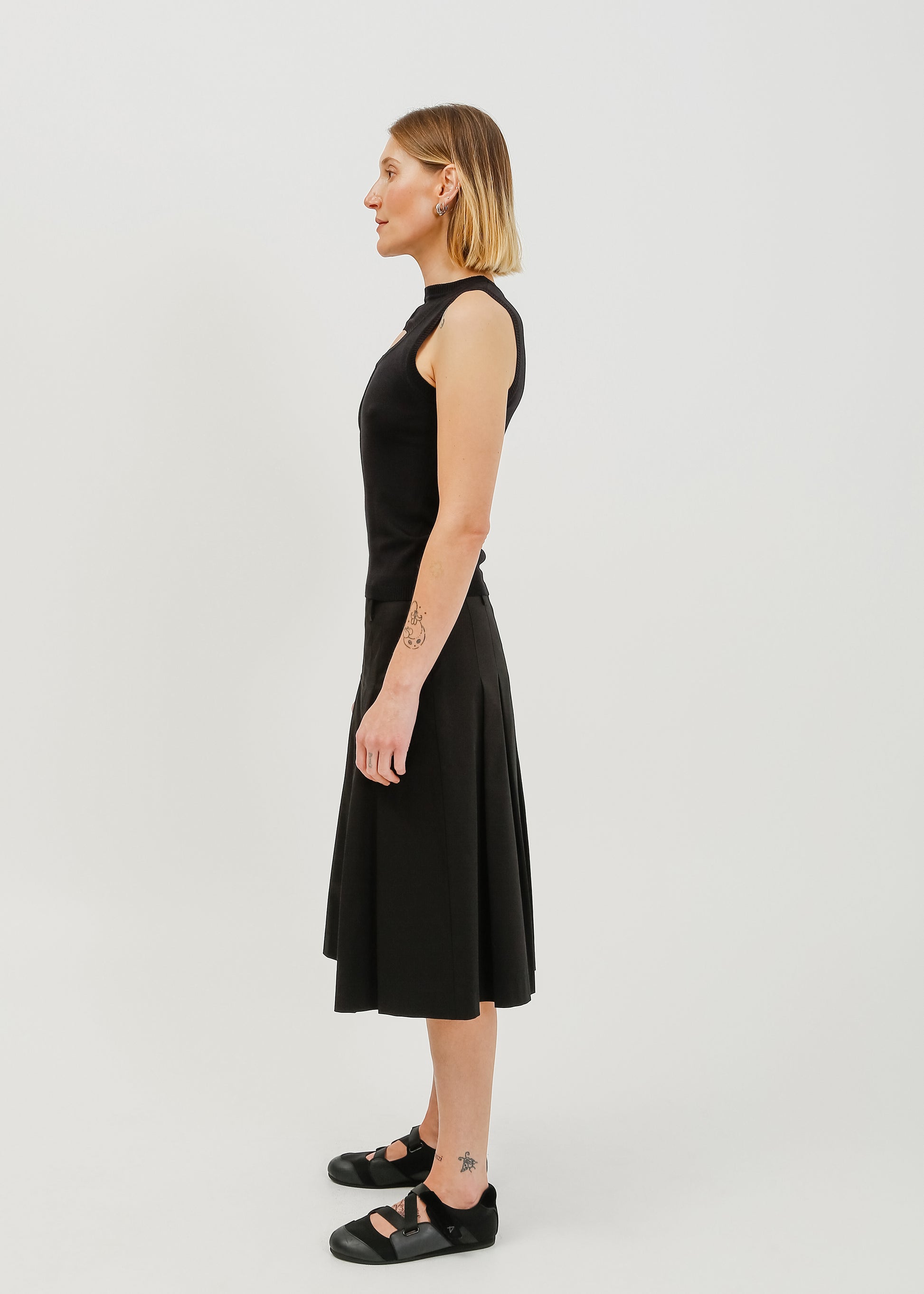 Tashi Knit Tank / Black - 
Black (image 3)