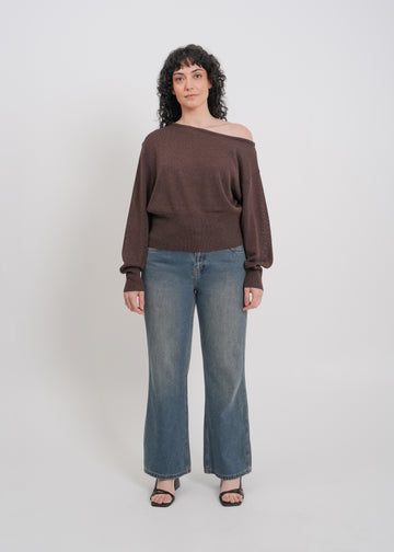 Adonis Knit Sweat / Chocolate