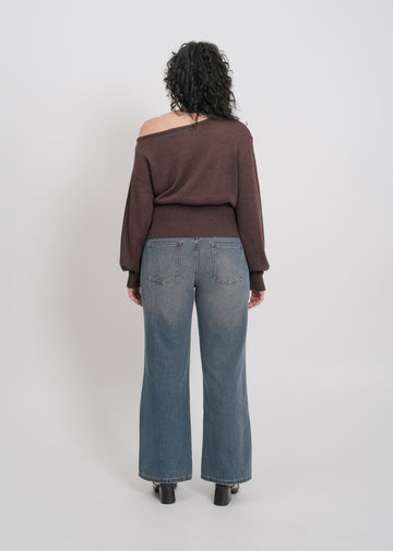 Adonis Knit Sweat / Chocolate