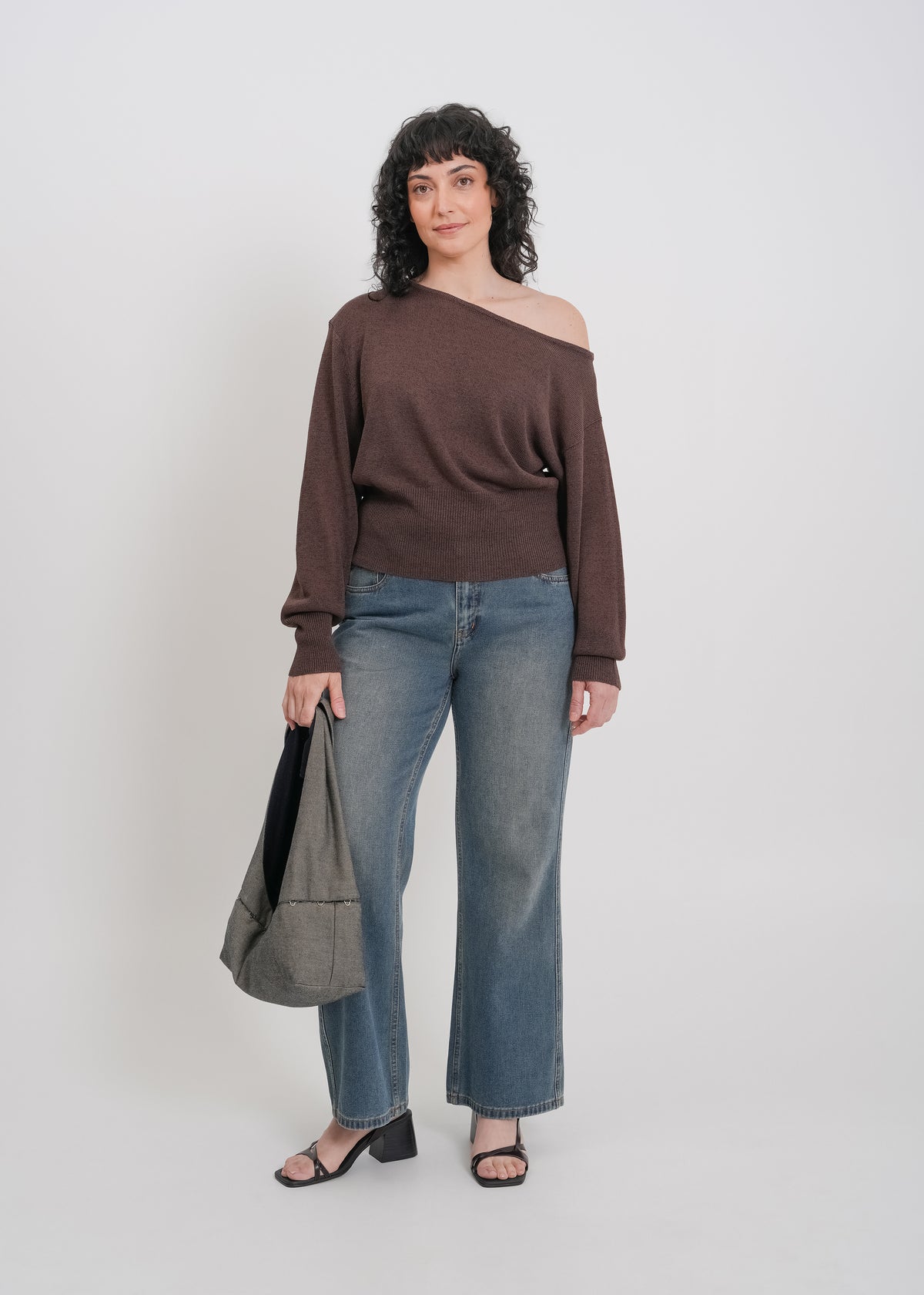 Adonis Knit Sweat / Chocolate - 
Chocolate (image 10)