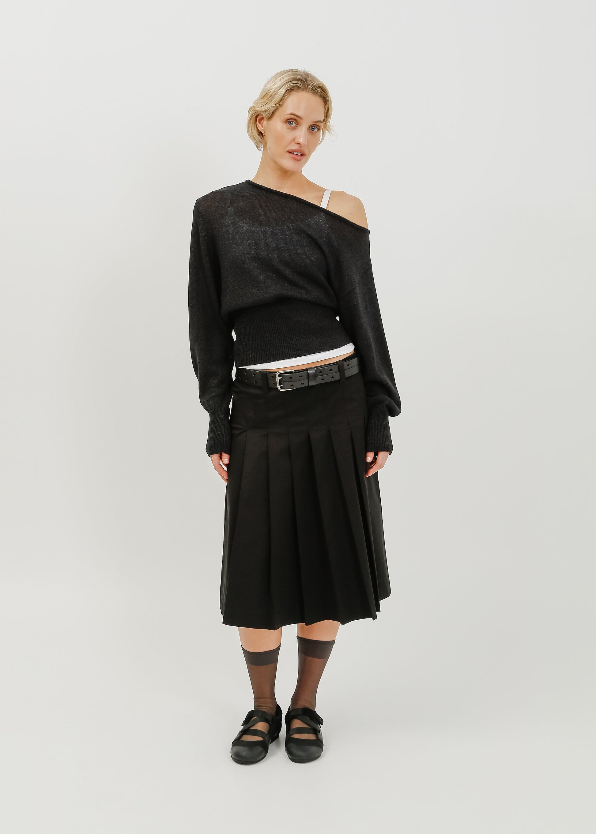 Adonis Knit Sweat / Black - 
Black (image 5)