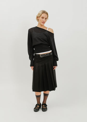 Adonis Knit Sweat / Black