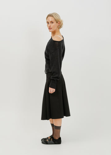 Adonis Knit Sweat / Black