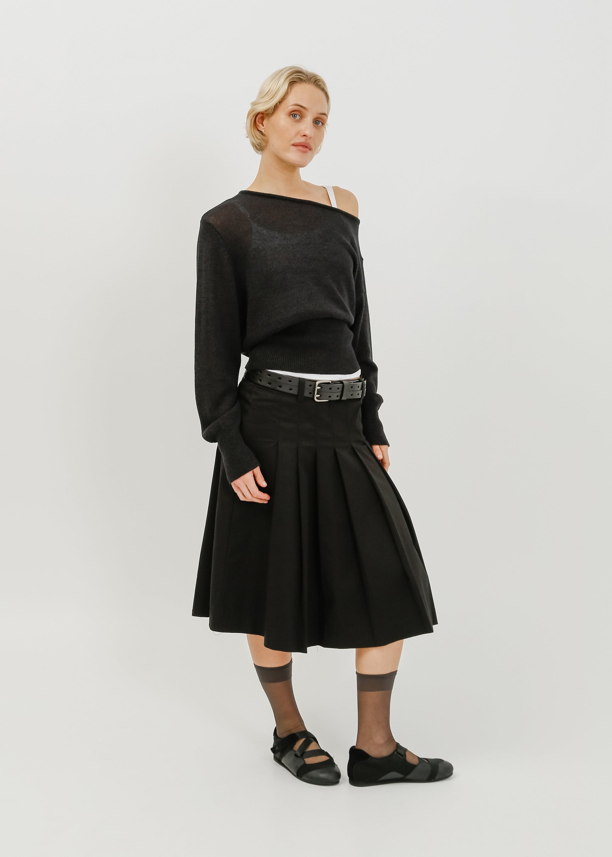 Adonis Knit Sweat / Black - 
Black (image 2)