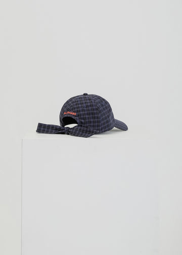 Kira Cap / Black-Navy Check
