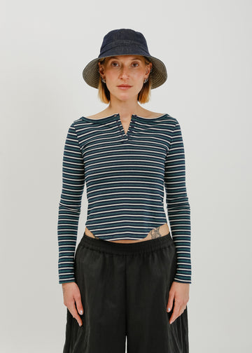Lumi Hat / Tan-Dark Indigo