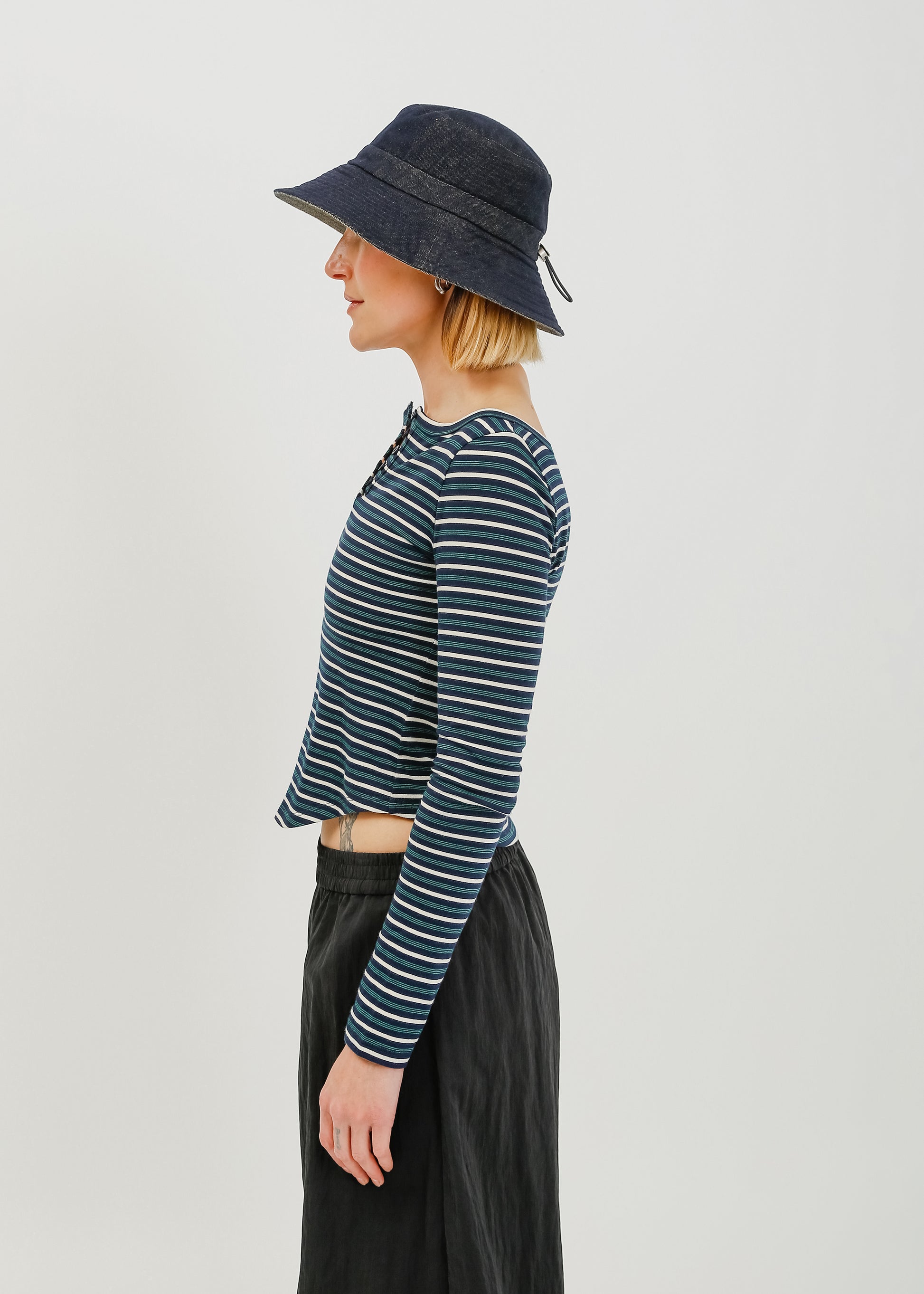Lumi Hat / Tan-Dark Indigo - 
Tan Dark Indigo (image 3)