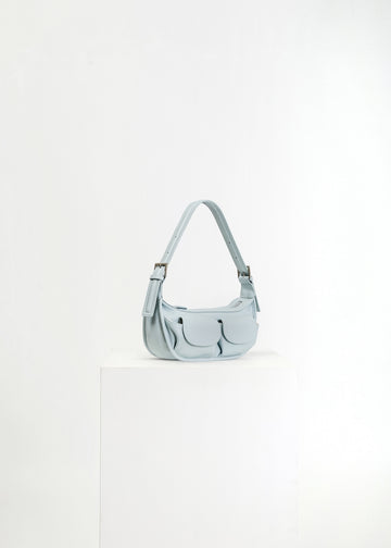 Nyx Leather Bag / Baby Blue