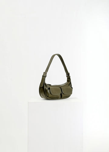 Nyx Leather Bag / Khaki