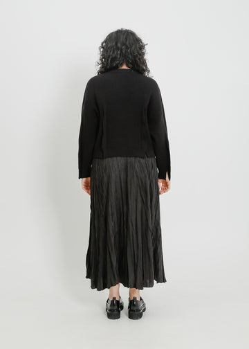 VICO KNIT CARDI / BLACK