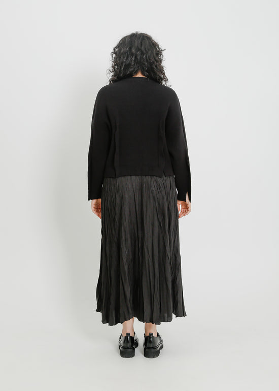 VICO KNIT CARDI / BLACK