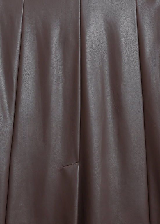 AKITA SKIRT  / CHOCOLATE