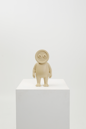 Plate Face Littles / Beige