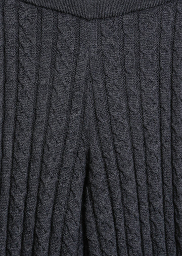 BASEL KNIT PANT / CHARCOAL