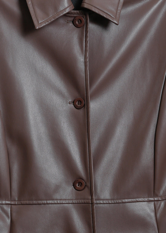 DARIAN COAT / CHOCOLATE
