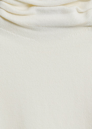 RAVENNA KNIT SWEAT / WHITE