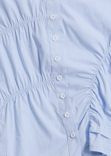 HARDING BLOUSE / BLUE-WHITE