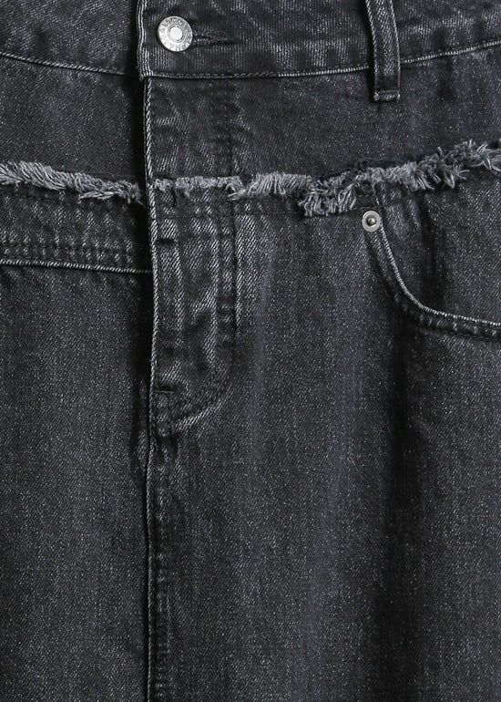 INDIO DENIM SKIRT / BLACK