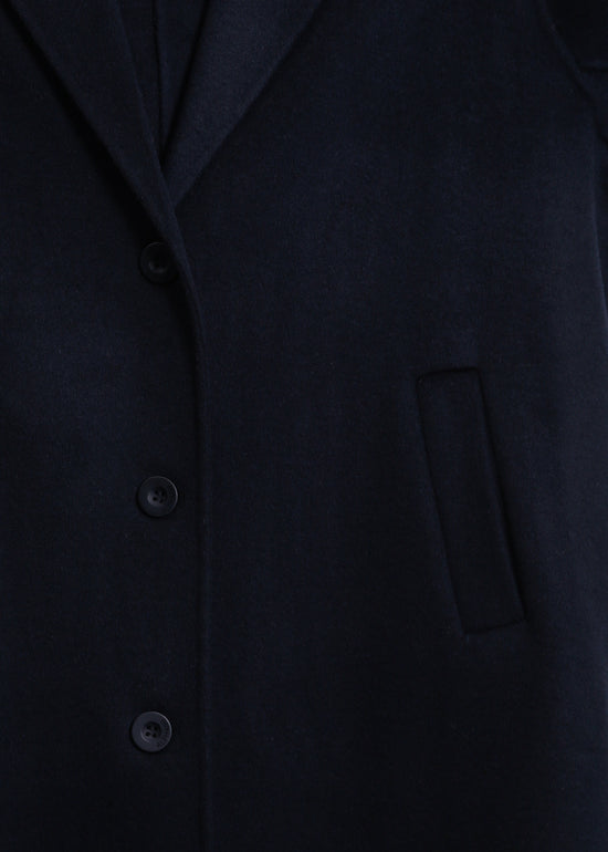 LEIGH COAT / NAVY