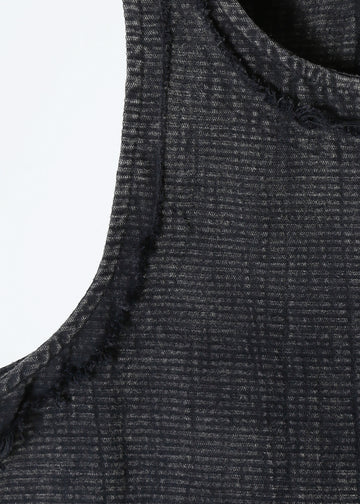 LESLIE TOP / WASHED BLACK