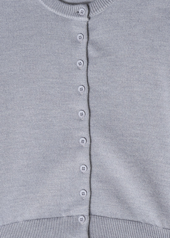 LOLA KNIT CARDI / GREY MARLE