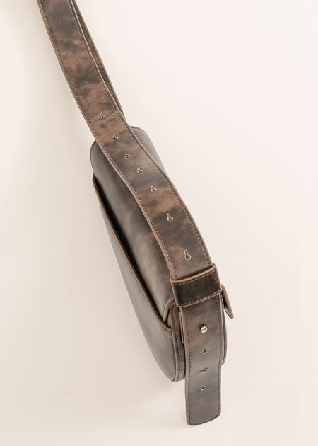 0060~removable shoulder strap metallic leather ALPHA backpack main image 0