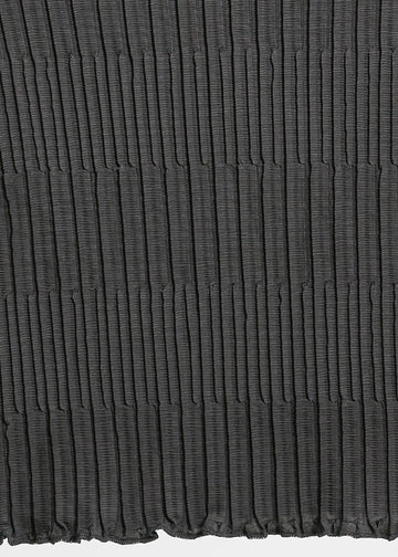 NOLAN PLEAT TOP / BLACK