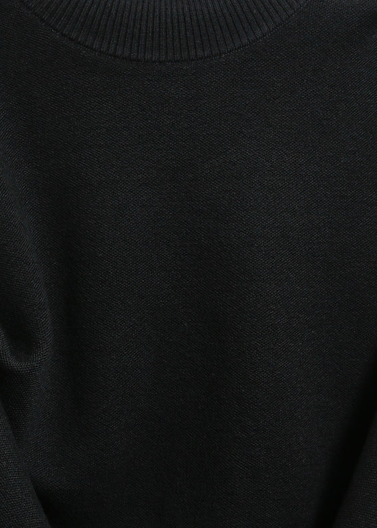 OWYN KNIT SWEAT / BLACK