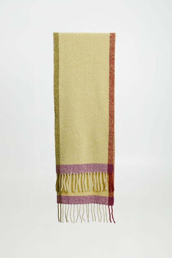 EMERSON SCARF / CHARTREUSE-MULTI